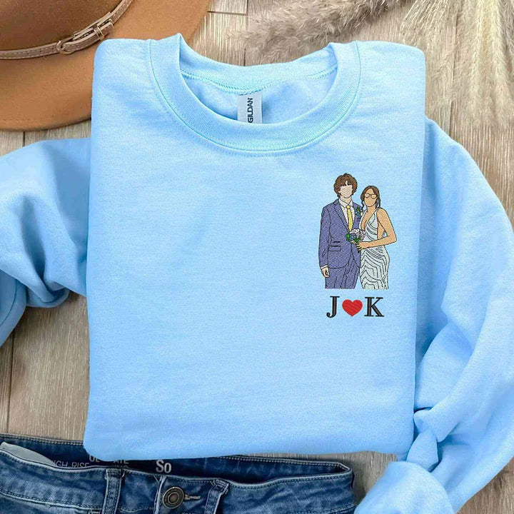 Camisa Personalizada com sua Foto | Amor Bordado