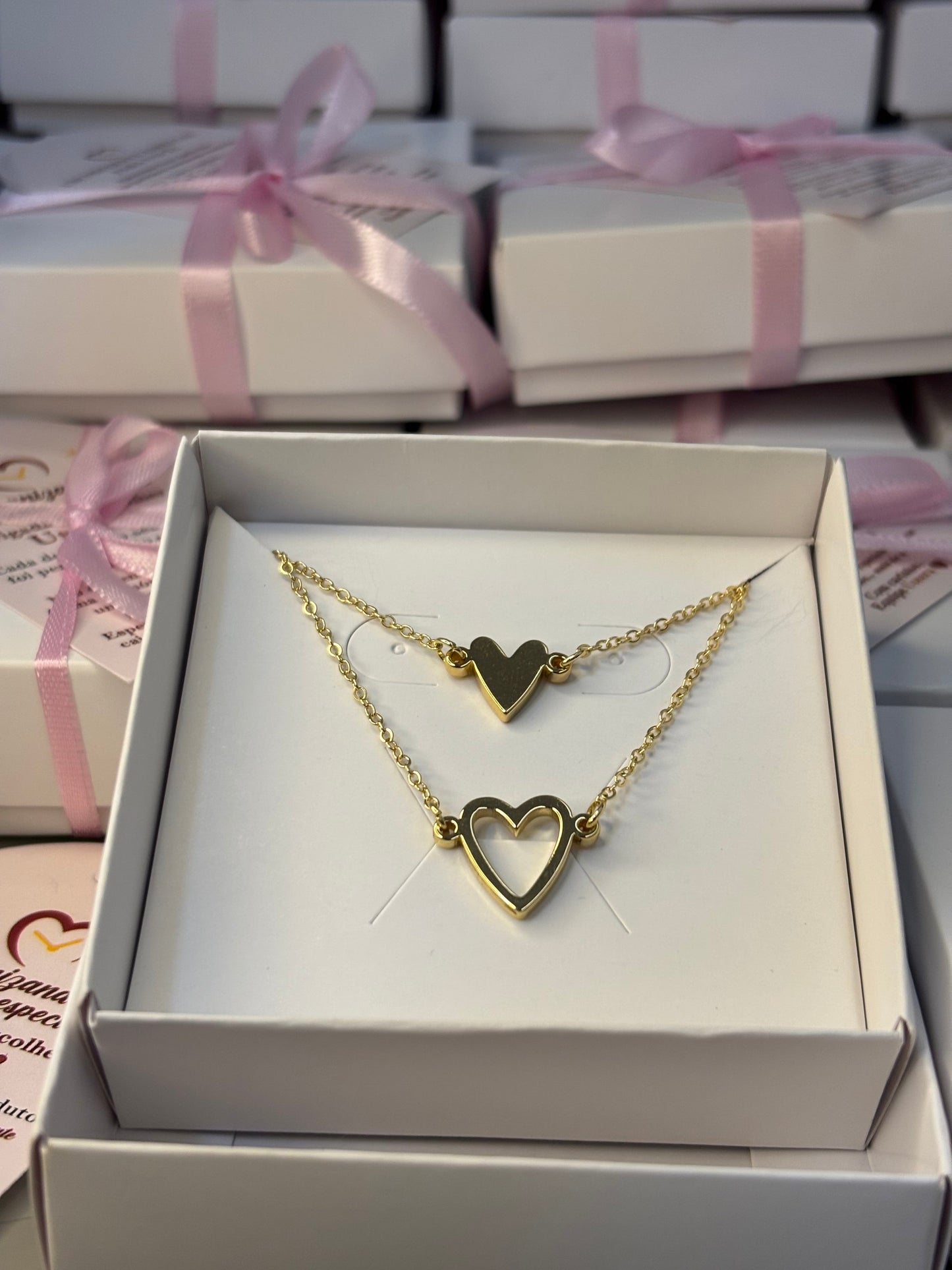 Pulseiras Coração Conectado – Mãe & Filha - Oferta Dia das Mães