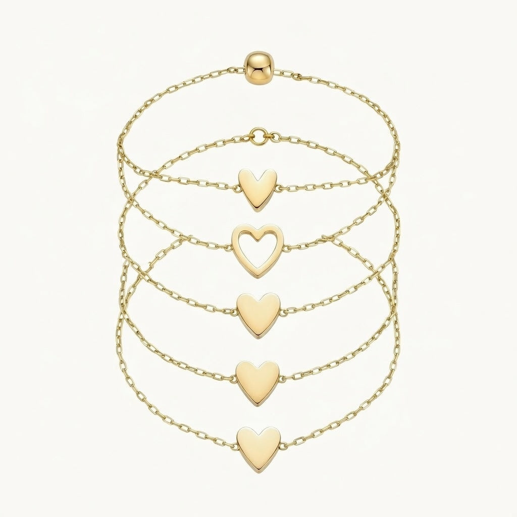 Pulseiras Coração Conectado – Mãe & Filha - Oferta Dia das Mães