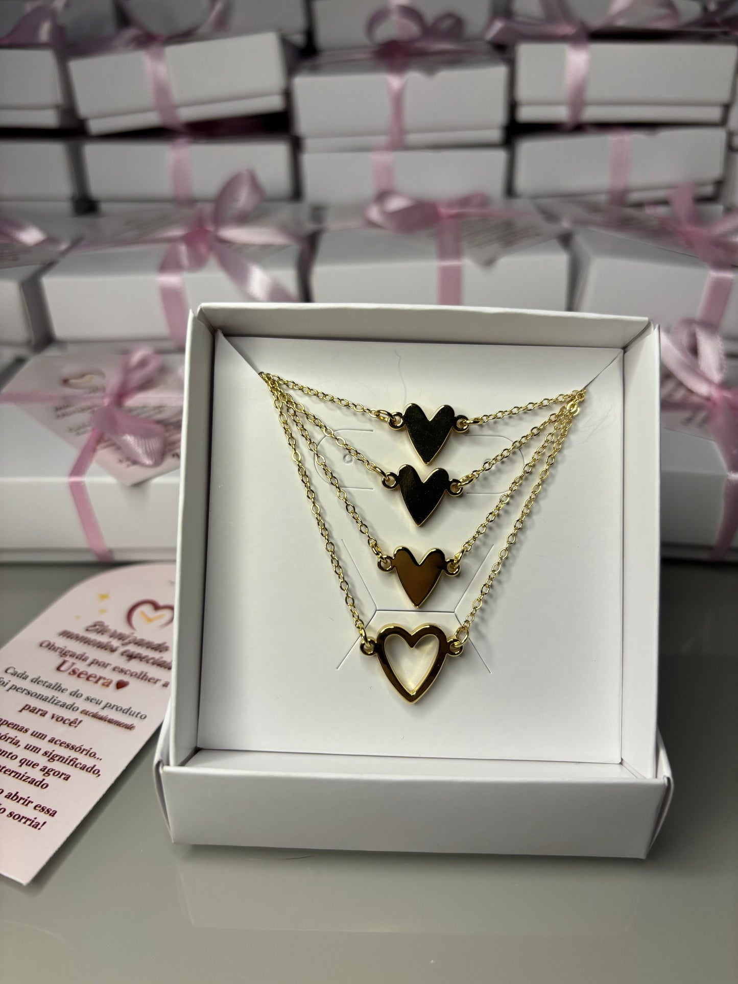 Pulseiras Coração Conectado – Mãe & Filha - Oferta Dia das Mães