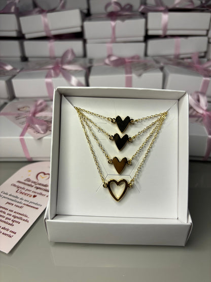 Pulseiras Coração Conectado – Mãe & Filha - Oferta Dia das Mães