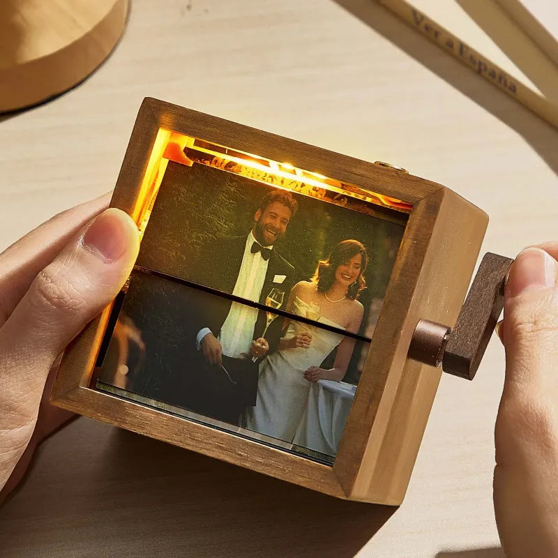 Caixa de Fotos Personalizadas - Memória Viva™