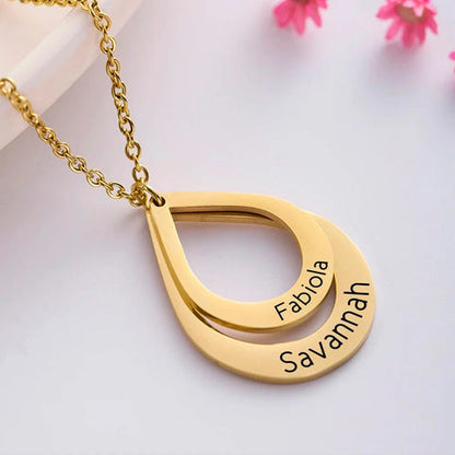 Colar Elos da Vida – Nomes Personalizados - Edição Especial Dia das Mães
