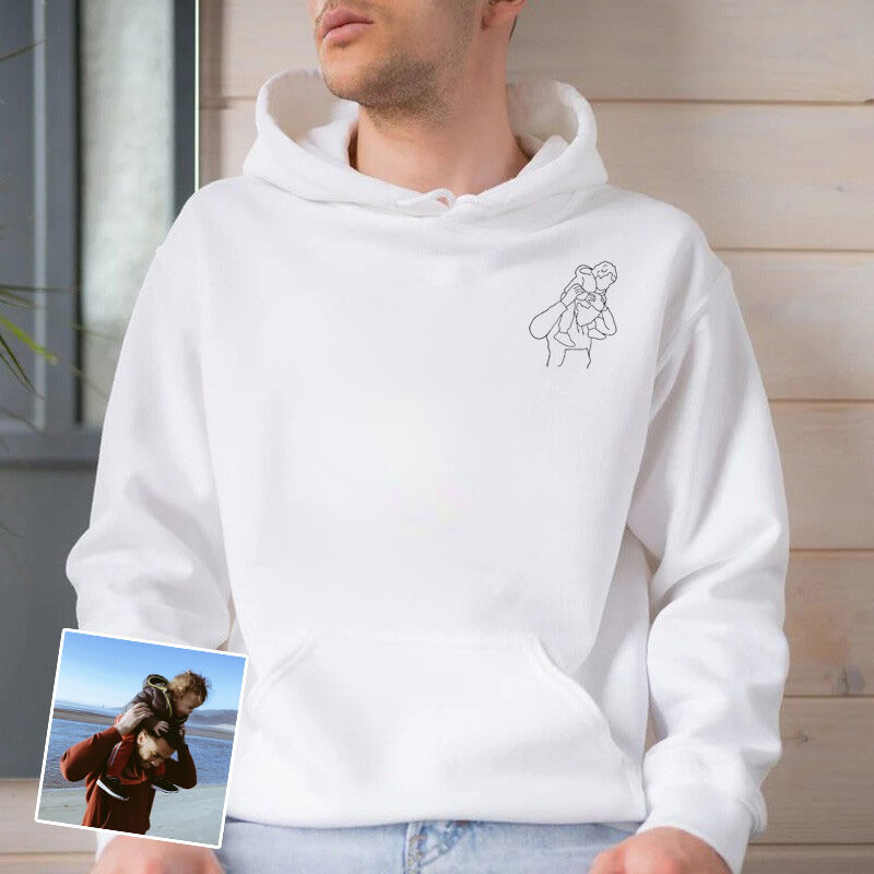 Camisa Personalizada com Fotos - Presente especial para os Pais