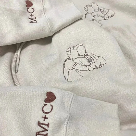 Camisa Personalizada com o Desenho da Foto do Casal