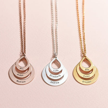 Colar Elos da Vida – Nomes Personalizados - Edição Especial Dia das Mães