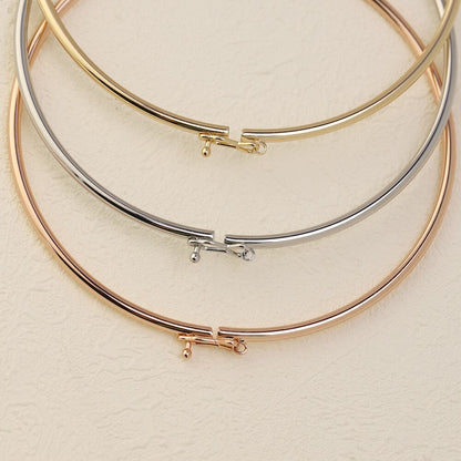 Bracelete de Coração com 3 ou 4 Nomes Personalizados