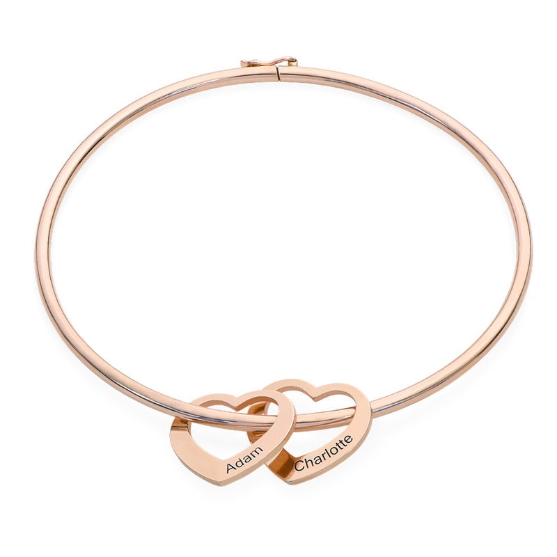 Bracelete "Coração de Mãe" – Os Amores da Sua Vida Sempre com Você (Até 8 Nomes)