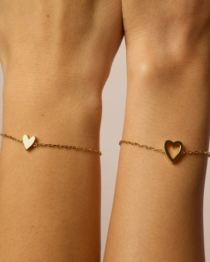 Pulseiras Coração Conectado – Mãe & Filha - Oferta Dia das Mães