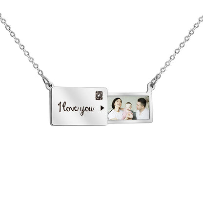 Colar Envelope "Carta de Amor" – A Lembrança Eterna (Personalizável)