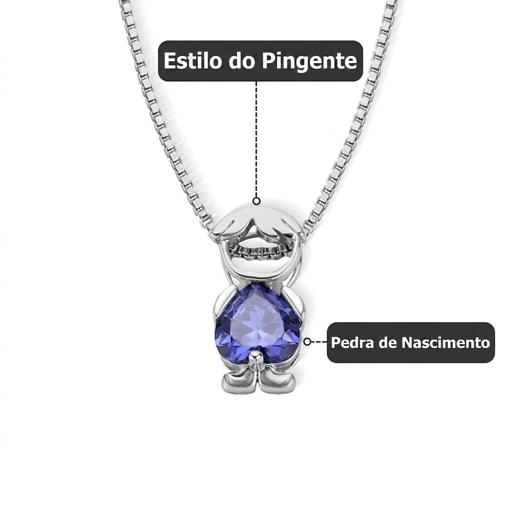 Colar Personalizado - Familia feliz